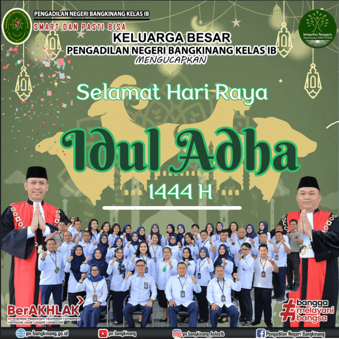selamat idul adha 1444 2023 pn bangkinang